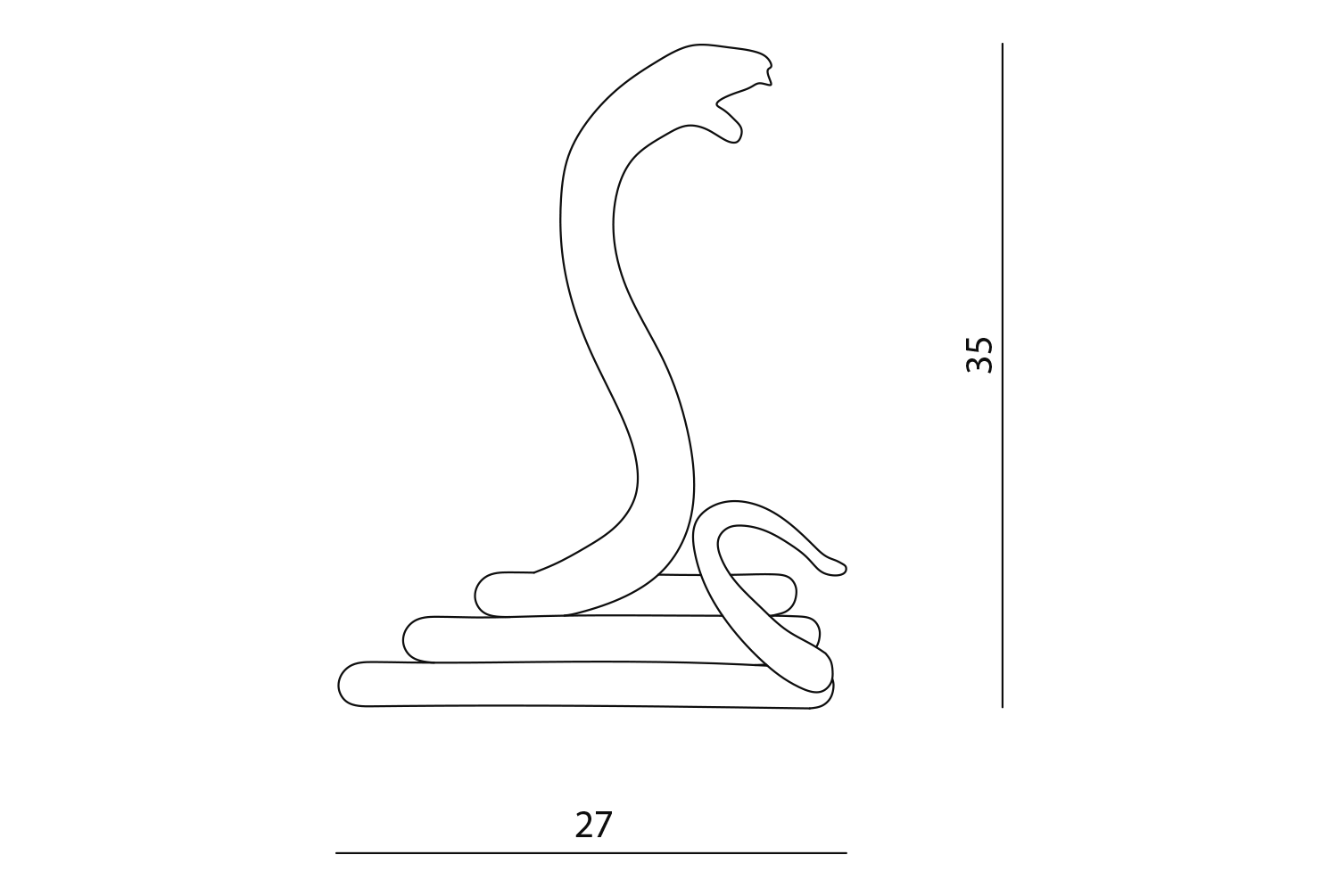 Serpente Скульптура Visionnaire  - Вид №4