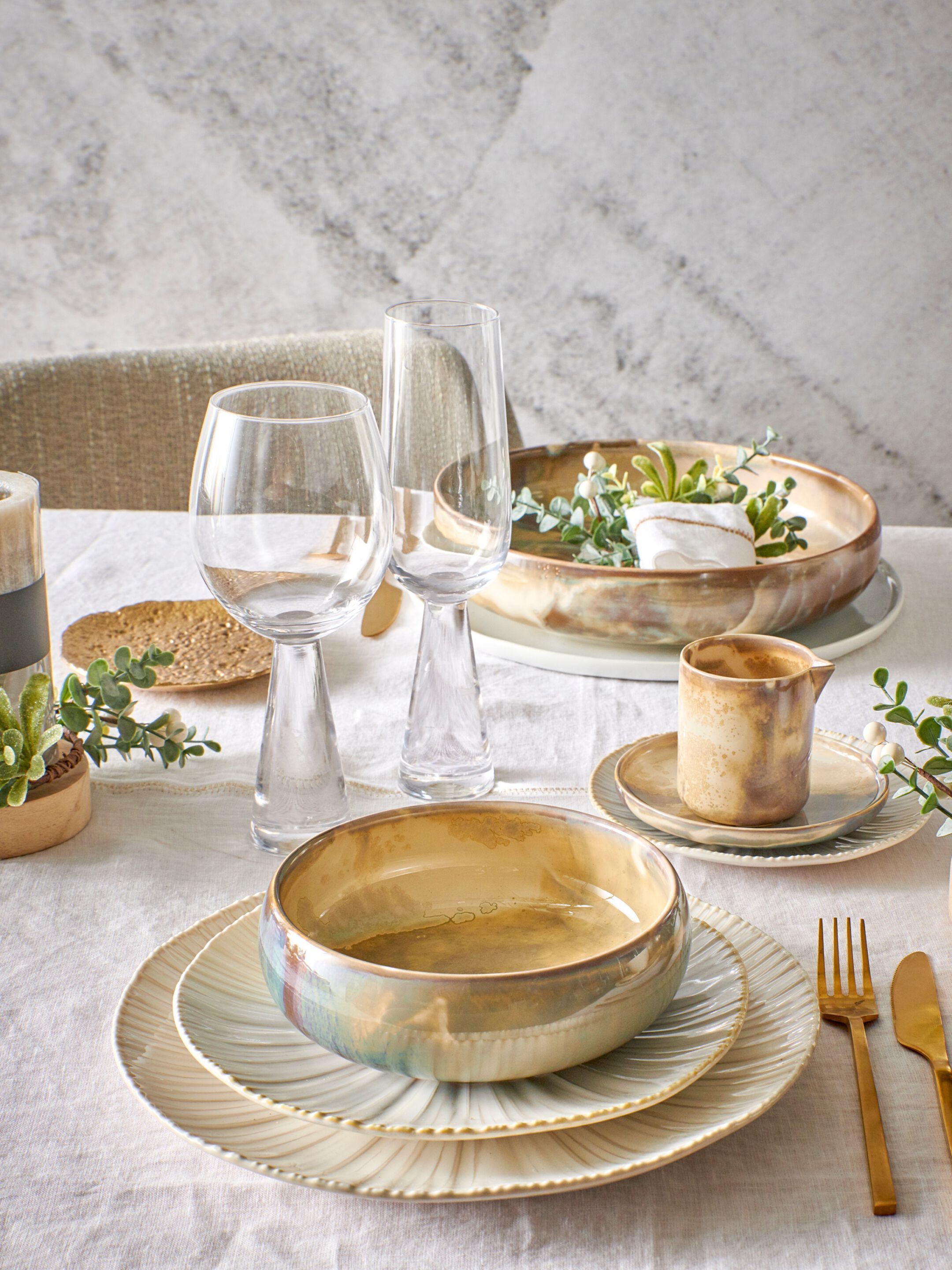 Фарфоровая круглая десертная тарелка POMAX Mysa ARCH-00151584 - Вид №6