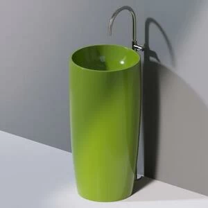 L103T0R0VT.121 Напольная раковина стоящая круглая A. e T. Italia PILLAR
