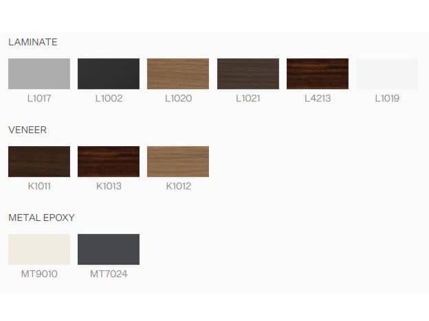 Прямоугольная консоль из шпона с ящиками Ersa Ravel ARCH-00141884 - Вид №8