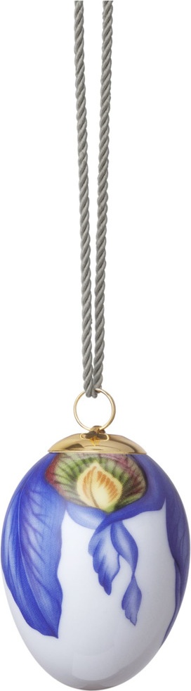 10652398 Royal Copenhagen Набор пасхальных яиц Royal Copenhagen "Ирис" и "Лепестки ириса" 6 см 2шт Фарфор 