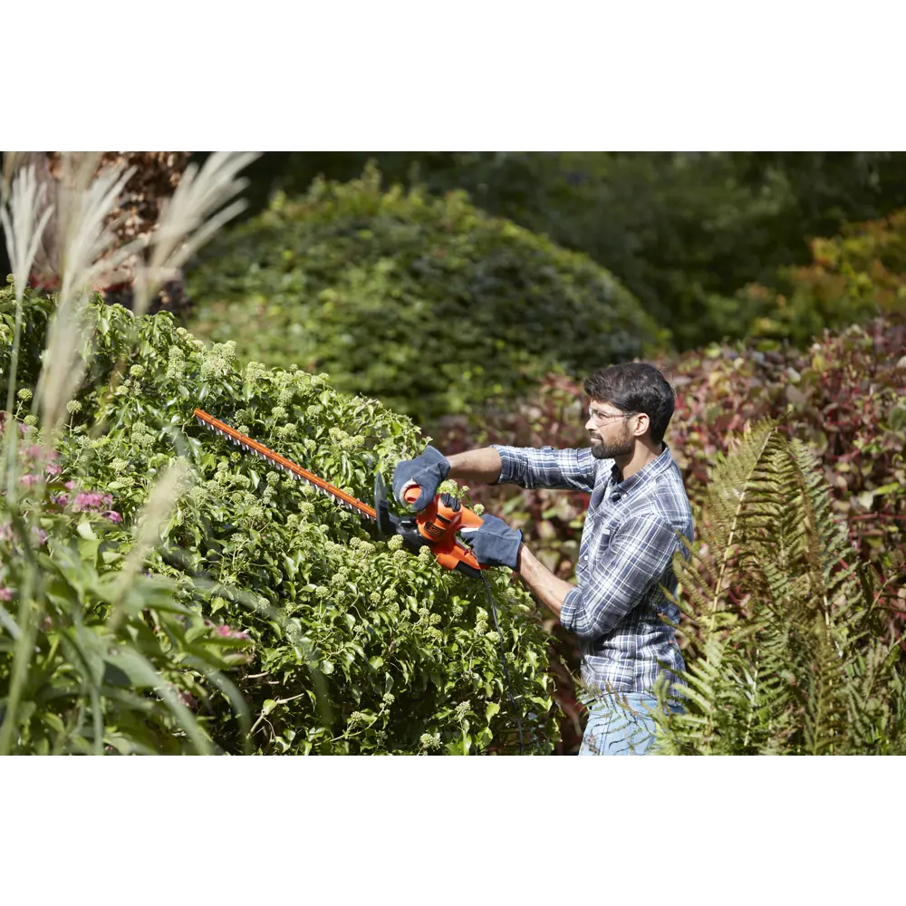 Кусторез электрический Black&Decker BEHT201 420 Вт BLACK + DECKER STLM-2134695 - Вид №7