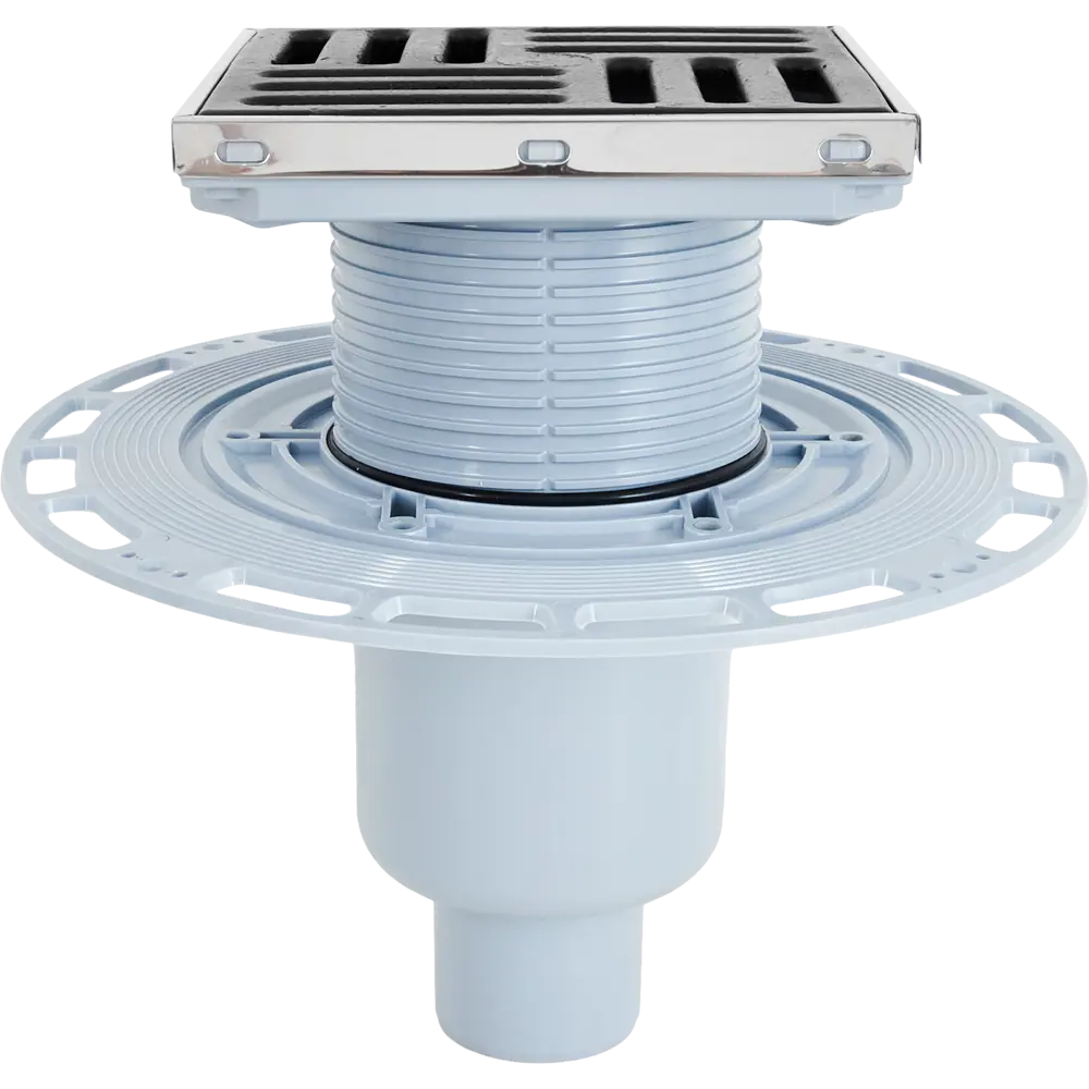 Душевой трап АНИ Пласт с чугунной решеткой 150x150 мм 86395360 STLM-0068510 - Вид №2
