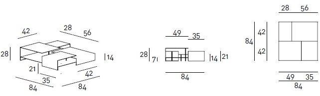 Living Divani Низкий журнальный столик sun-id-1345059 - Вид №4