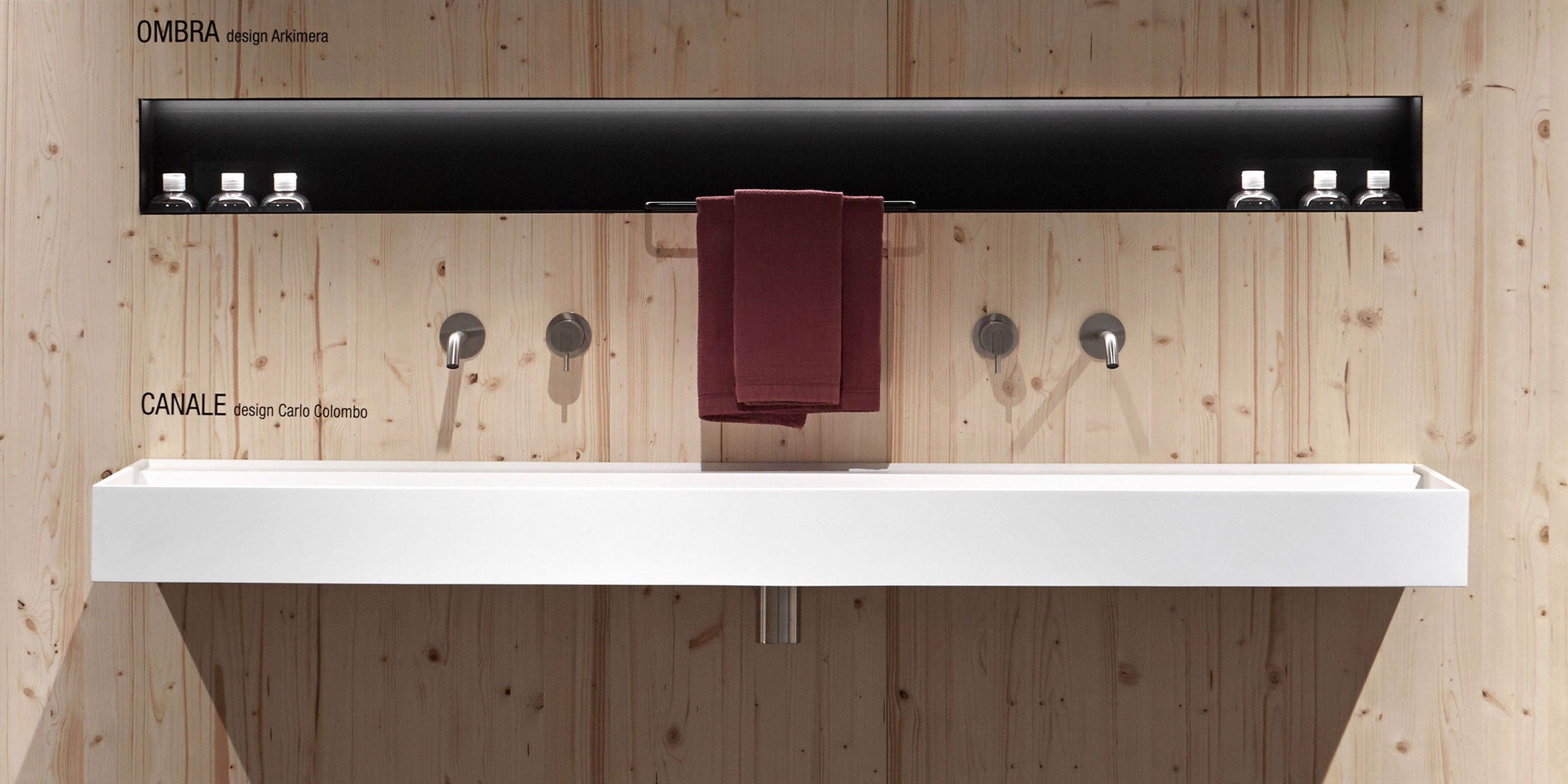 Прямоугольная раковина из Flumood® Antoniolupi CANALE ARCH-00079416 - Вид №2