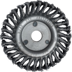 85539890 Щетка плоская крученая для УШМ 150 мм STLM-0063718 VERTEXTOOLS