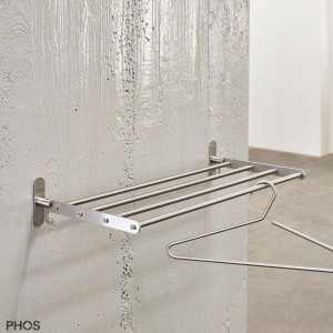 KLR700 Складной шкаф santanselmo с 4 платяными штангами, ширина 70 см PHOS