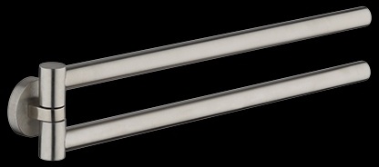 MX214 Держатель для полотенец, двойной, поворотный bagno&associati MAXIMA