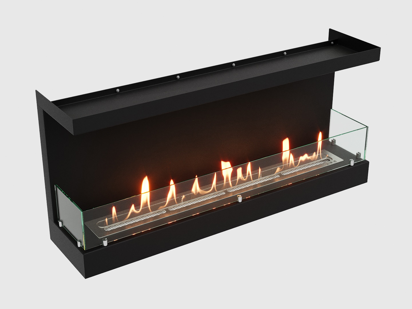 90014480 Биокамин встраиваемый фронтальный глухой 1040S STLM-0085982 LUX FIRE