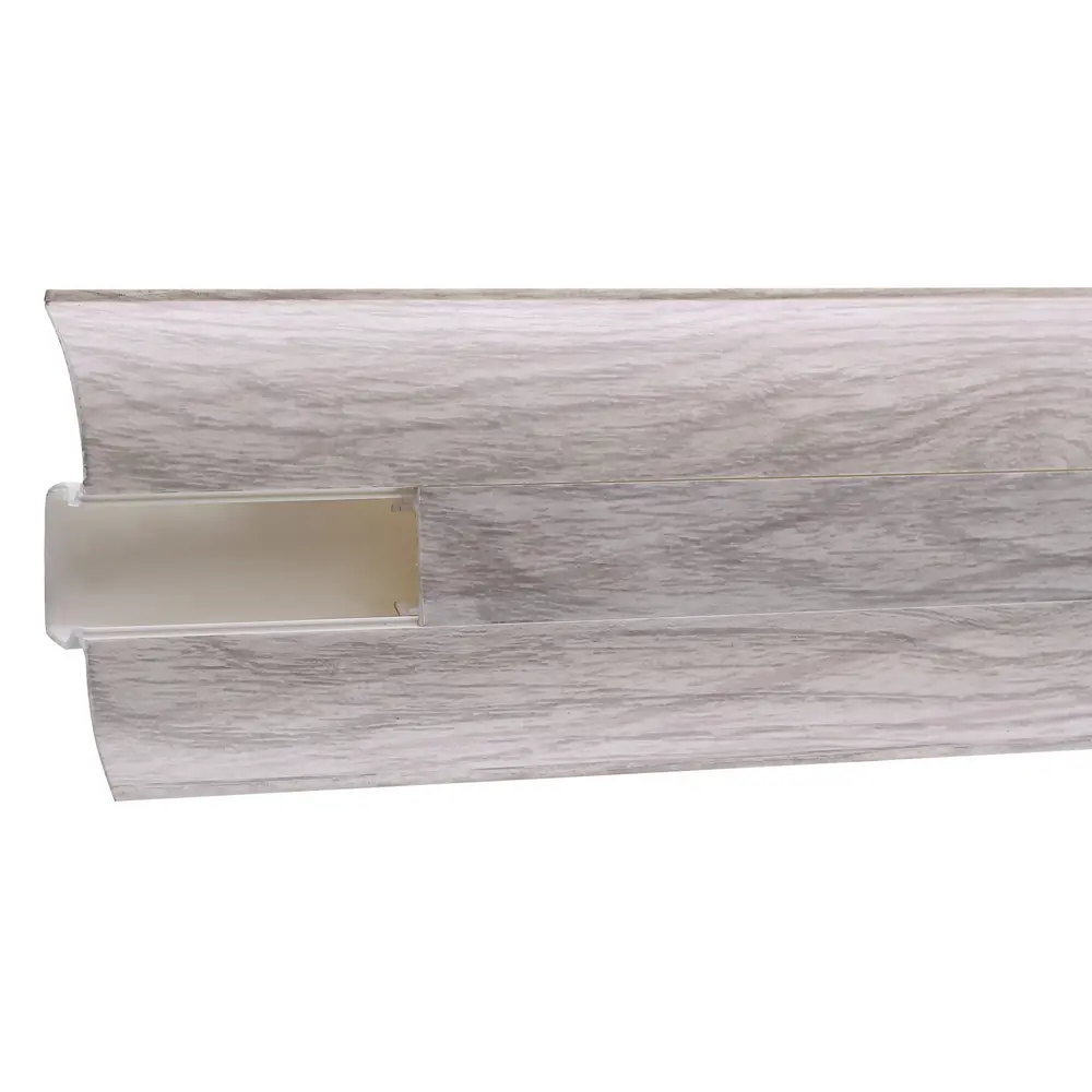 Плинтус напольный ПВХ «Дуб Веронский», высота 6.5 см, длина 2.5 м TPlast STLM-2148851