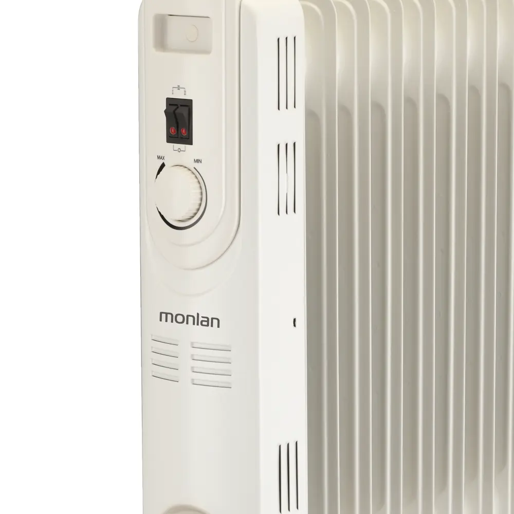 Обогреватель масляный Monlan MS-25 с механическим термостатом,2500 Вт, 11 секций STLM-2182408 - Вид №1