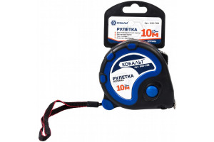15536786 Рулетка Оптима (10м x 25мм) 646-768 КОБАЛЬТ