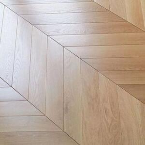 Паркет Ёлка GreenLine Прайм Дуб Селект (Гладкая) 500х125 мм.