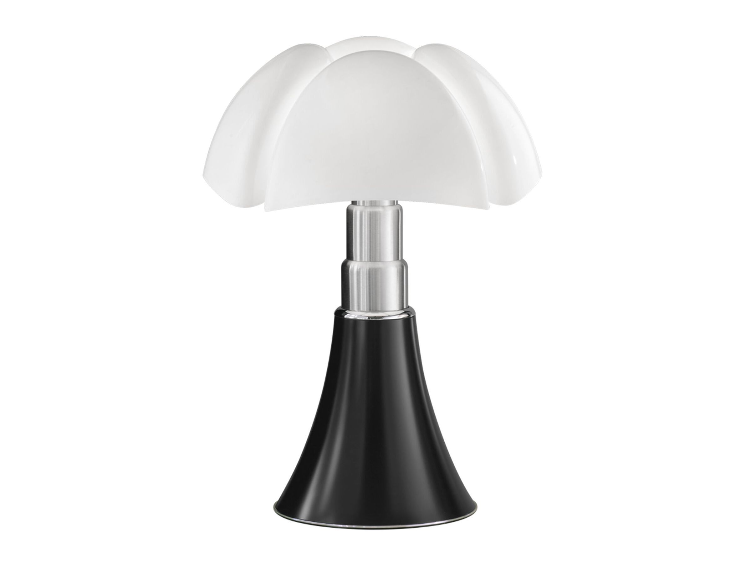 Настольная лампа из нержавеющей стали с метакрилатным абажуром In Stock Martinelli Luce ARCH-00107766