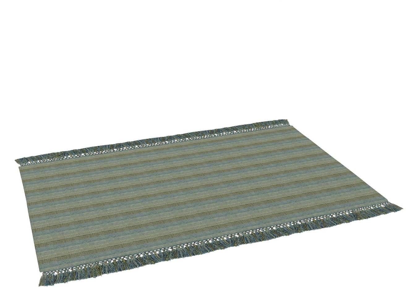 Полосатый прямоугольный ковер ручной работы RODA Tint ARCH-00080865
