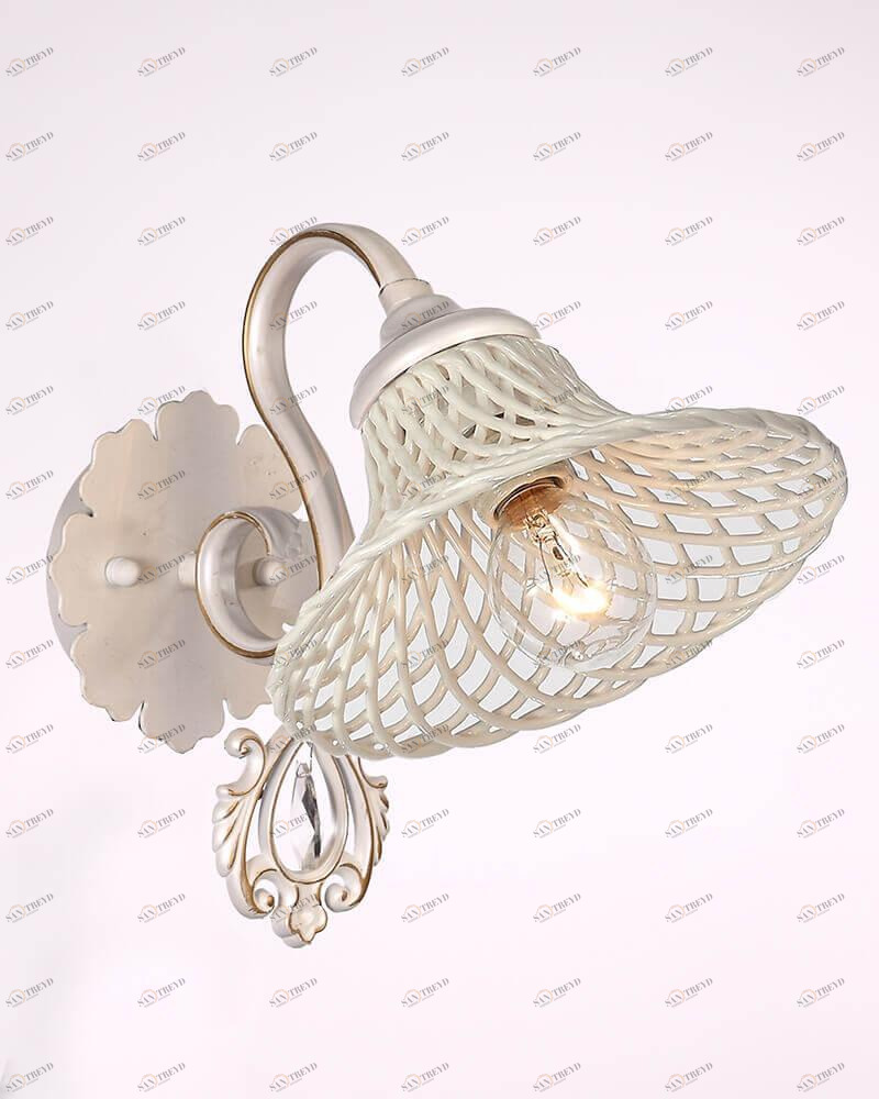 Бра настенное белое Lumien Hall "Ирма" W17069/1BPSG LUMIEN HALL ФЛОРИСТИКА 00-3929718 Белый 