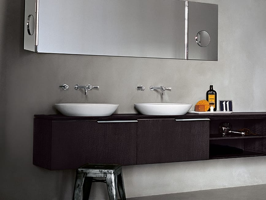 Овальный полускладной умывальник из Cristalplant® Agape Spoon ARCH-00089346 - Вид №1