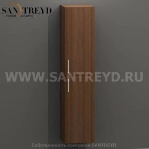 MDC6169 Высокий шкаф с двумя створками 160 см коричневый Globo 4ALL Италия