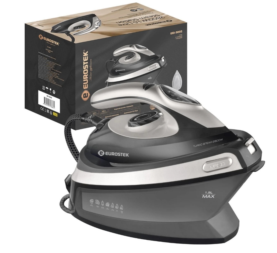 9200195 Парогенератор Eurostek EEI-3002 черный STDN-0084621 - Вид №4
