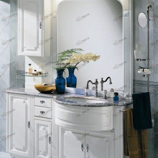 Комплект мебели для ванной 27/7 LINEATRE SILVER 277