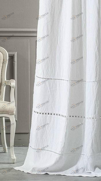 LA FABBRICA DEL LINO Карниз для штор из льна Decor sun-id-1429060