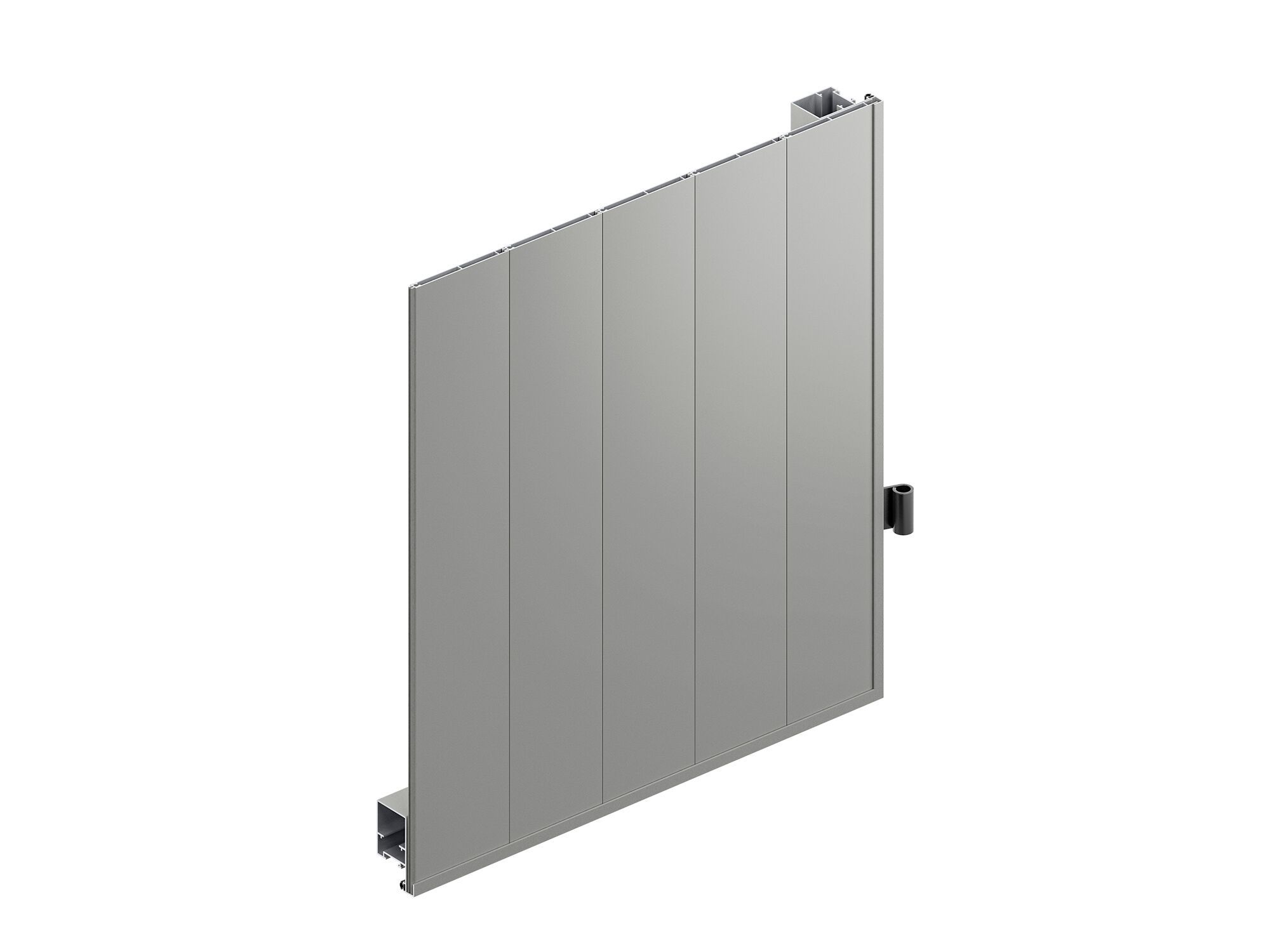 Темная алюминиевая стена Tecnoplast EVO ARCH-00087712