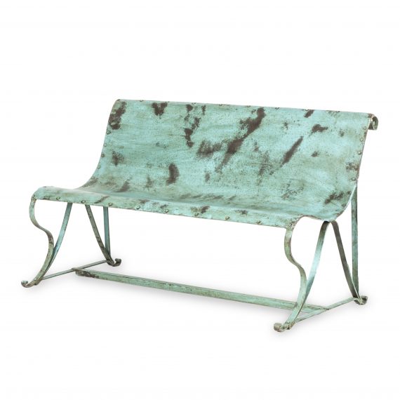080563 Кованая сельская скамейка Francisco Segarra Nerva Santreyd  - Вид №4