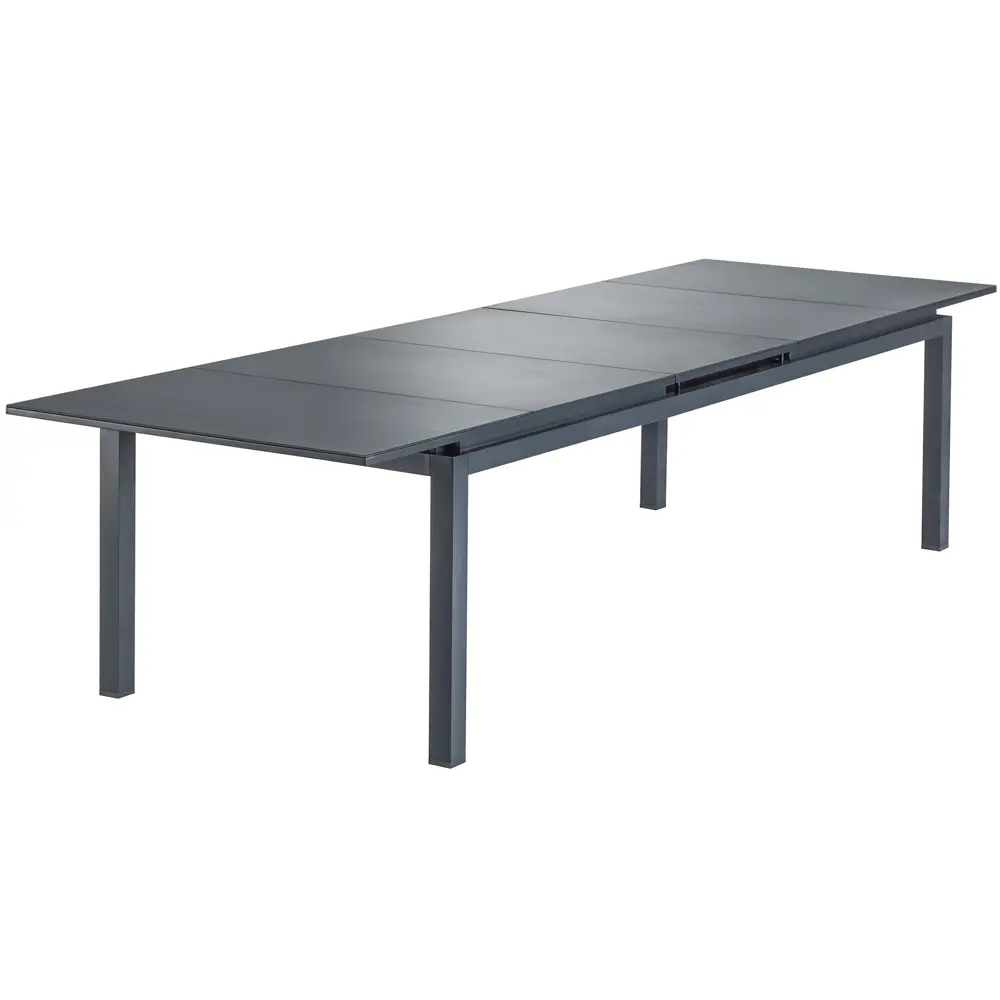 Стол садовый раздвижной Naterial Odissea Easy 256-320х90х76.5 см алюминий темно-серый 81956374 STLM-2012245  - Вид №8