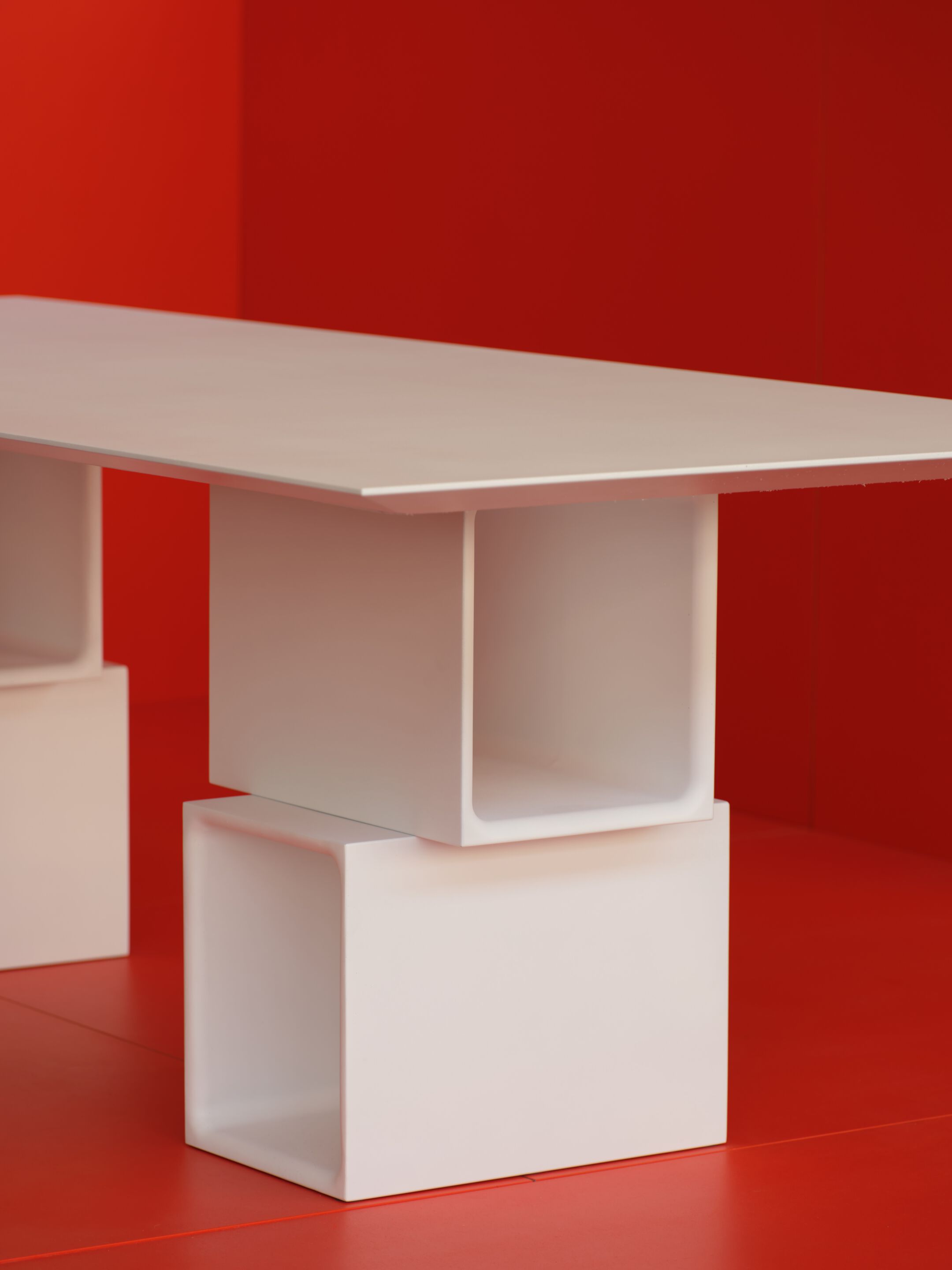 Прямоугольный бетонный стол PULKRA плакат ARCH-00071870 - Вид №7