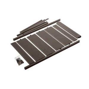 Дверь ПВХ антресольная 50x82 см цвет венге