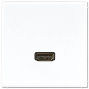 Розетка HDMI Jung MALS1112WW