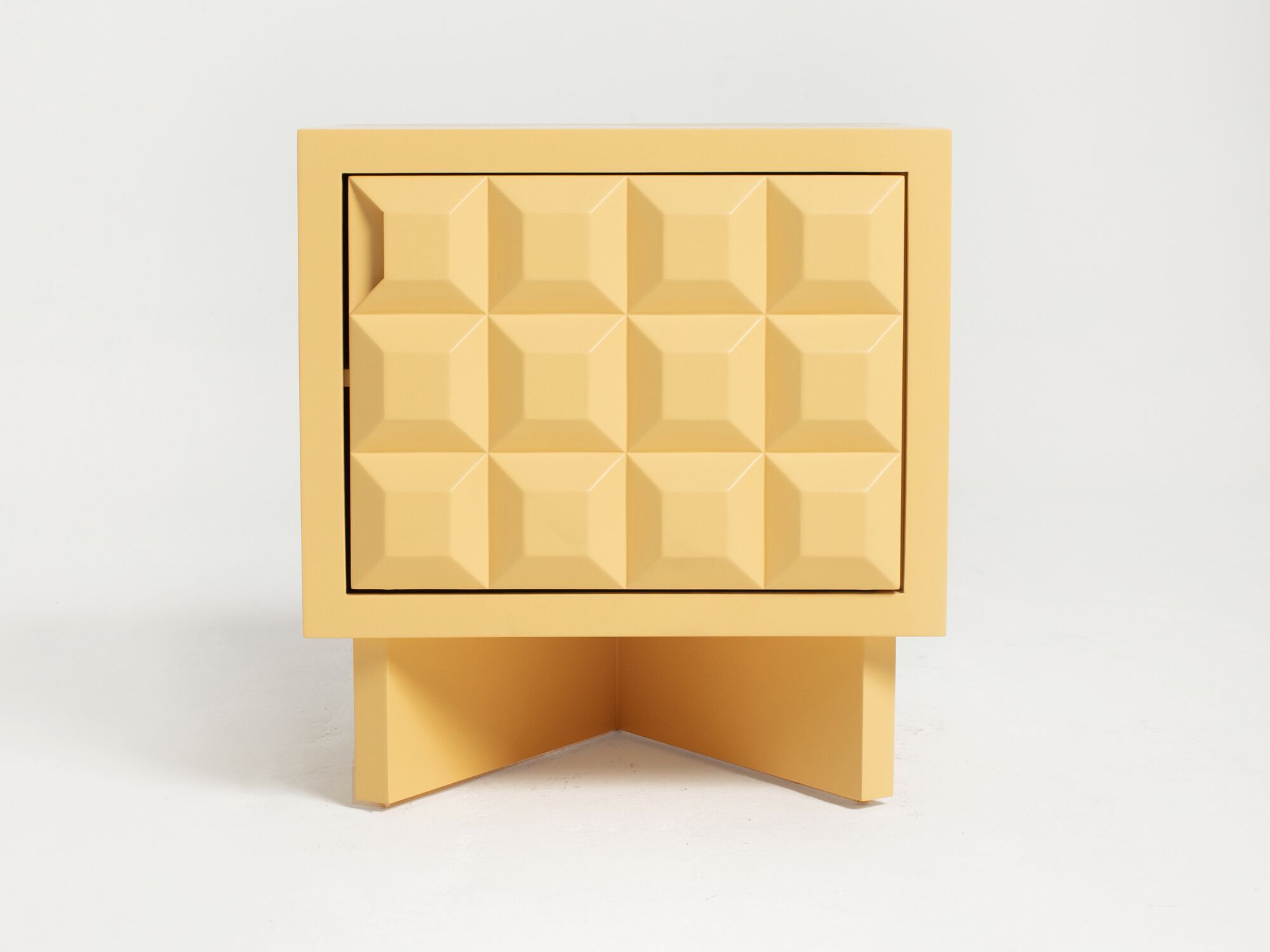 Прямоугольная фанерная тумбочка YET. Design Studio KARO ARCH-00083232 - Вид №3