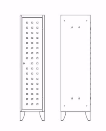 Dieffebi Шкафчик Lockers 137_n036cx0ax - Вид №3