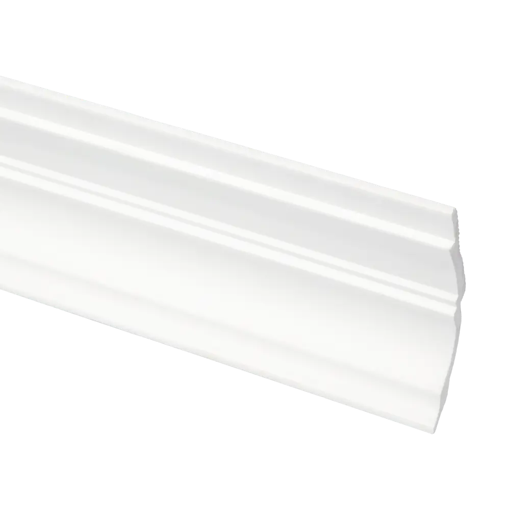 Santreyd Плинтус потолочный Дизайн для натяжных потолков белый 89364918 STLM-1492533