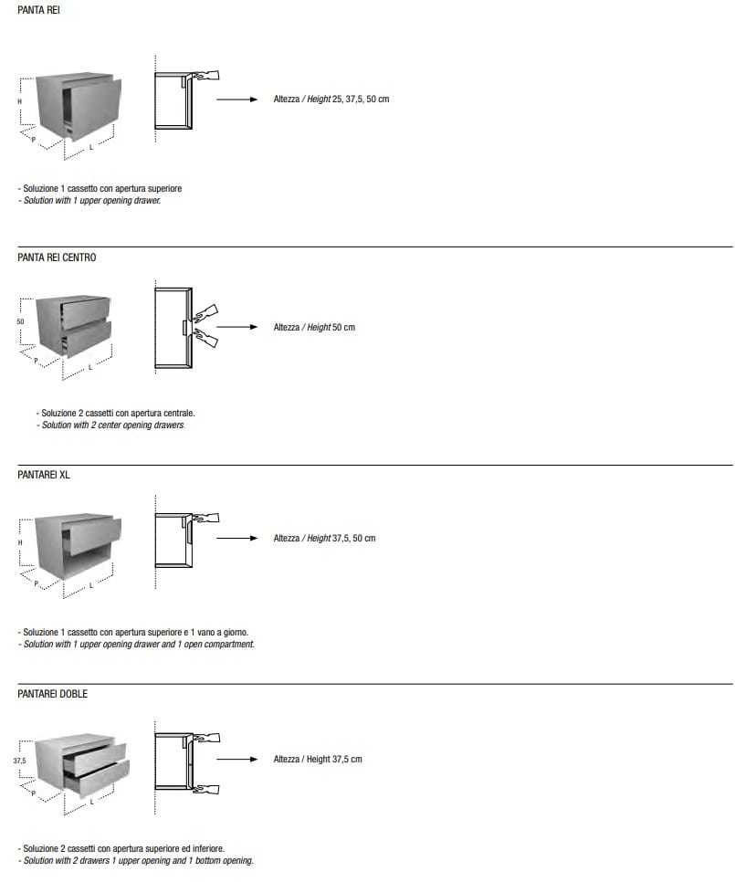 Секционный умывальник Antoniolupi PANTA REI ARCH-00070286 - Вид №16