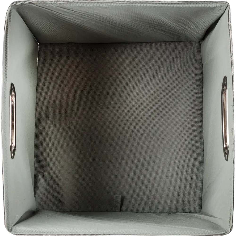 Короб плетеный 31x31x31 см полипропилен цвет серый 18404450 STLM-2003683 Santreyd QR11F-L - Вид №2