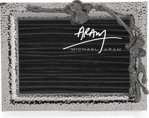 10541999 Michael Aram Рамка для фото Michael Aram Чёрная орхидея 10х15см (серебрист.) Сталь нержавеющая