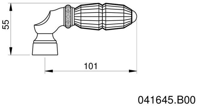 Bronces Mestre Удаленная команда Shower system 041645.b00.50 - Вид №1