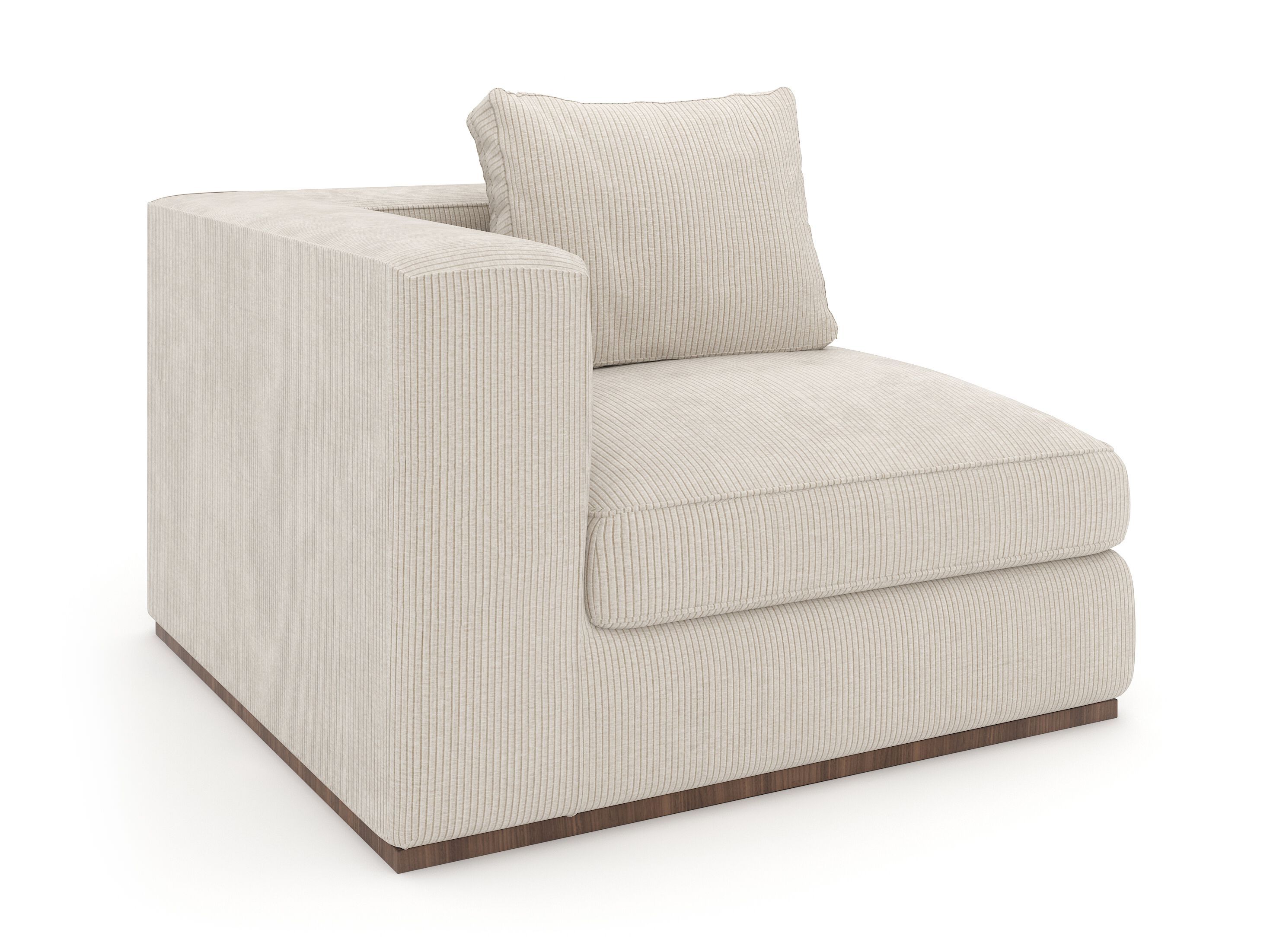 Тканевое угловое кресло Caracole BELLO ARCH-00134320 - Вид №1