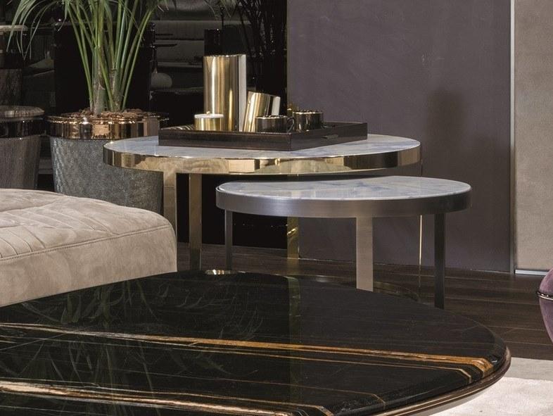 Longhi Круглый журнальный столик штабелирования Loveluxe 2018 – illusion collection sun-id-1374530 - Вид №4