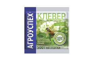 16841461 Семена сидерат Клевер белый, 0.5 кг 48674 Агроуспех