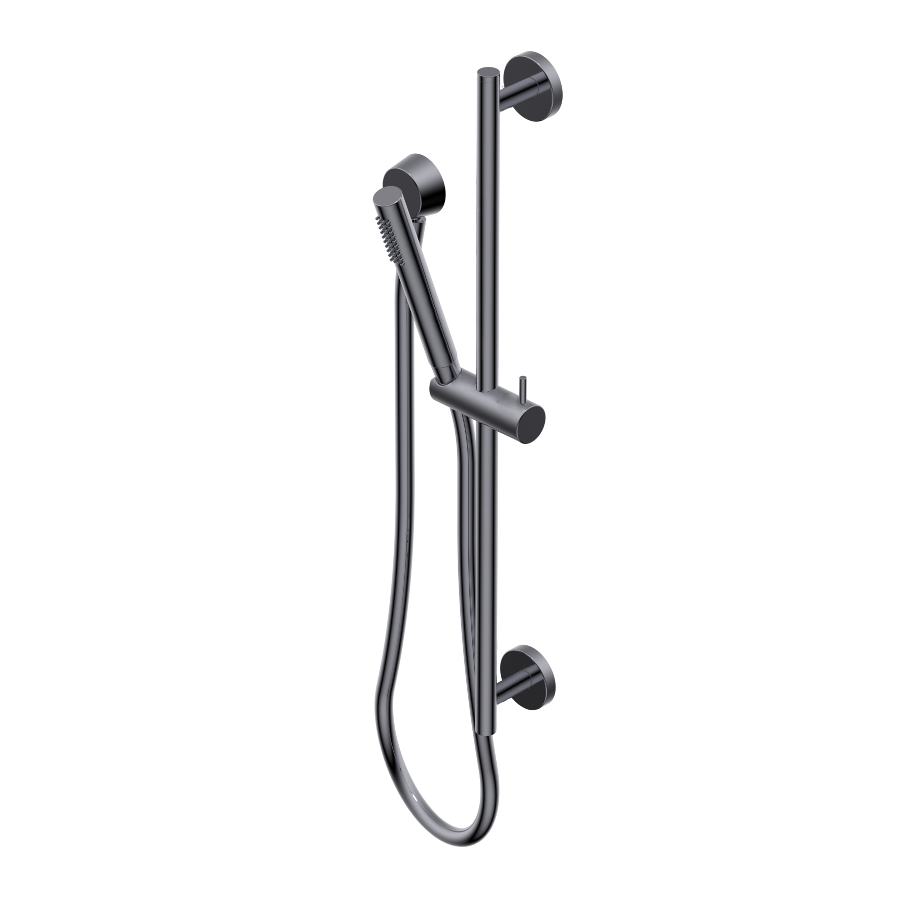 74W015 Направляющая с ручным душем, гибким шлангом 1500 мм и подключением к воде Ritmonio Shower kits 
