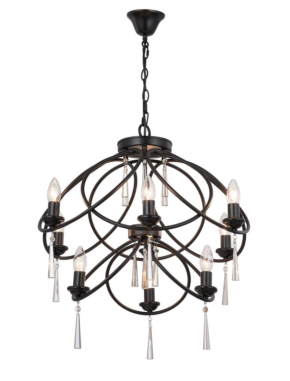 Подвесная люстра ST Luce Anevita SL335.303.09 ST LUCE ДИЗАЙНЕРСКИЕ, ANEVITA 279763 Коричневый  - Вид №3