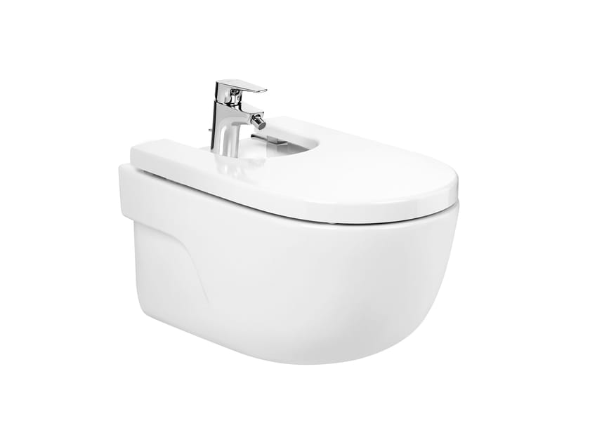 Фарфоровая подвесная настенная проволока для биде Roca Meridian ARCH-00055211