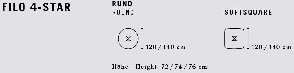 BENE Круглый стол для переговоров Filo sun-id-1382421 - Вид №2