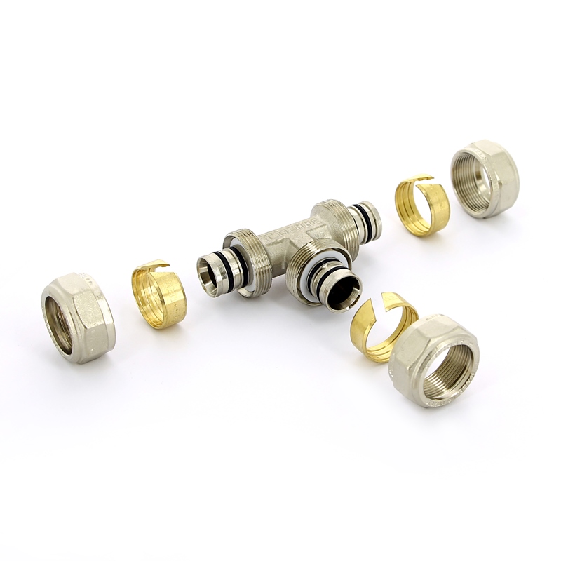 Тройник обжим редукционный HENCO 32х26х32 28322632 - Вид №4