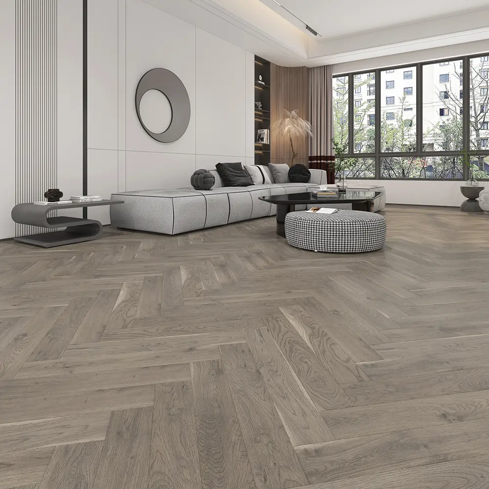 91544394 Ламинат Lamiwood Chester Дуб Оксфорд 34 класс толщина 12 мм с фаской 1.47 м², цена за упаковку STLM-0888894
