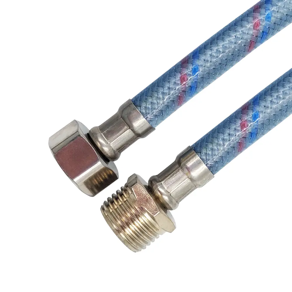 88022984 Гибкая подводка для воды Оптима 1/2" 150 см наружная-внутренняя резьба STLM-0805887 Santreyd 