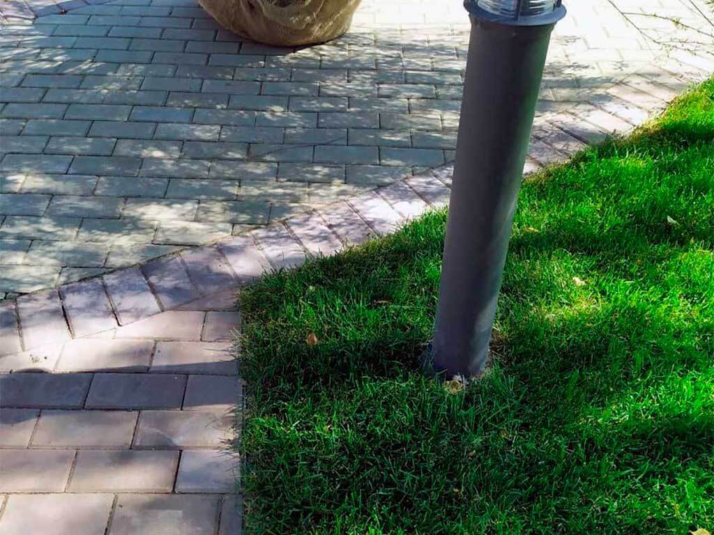 Металлический бордюр 1200*150*70*1,5 компл. ГеоПластБорд GPBST-20  - Вид №11