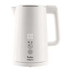 91233735 Электрический чайник Tesler KT-1520 1.50 л пластик цвет белый STLM-1504118